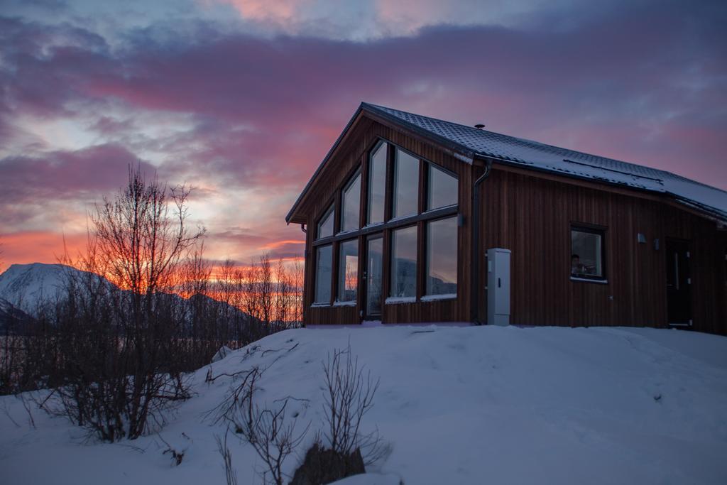 Lyngseidet Aurora View Cabin מראה חיצוני תמונה