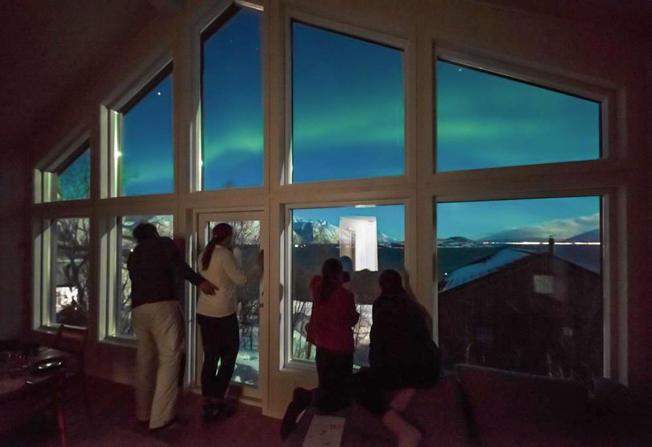 Lyngseidet Aurora View Cabin מראה חיצוני תמונה