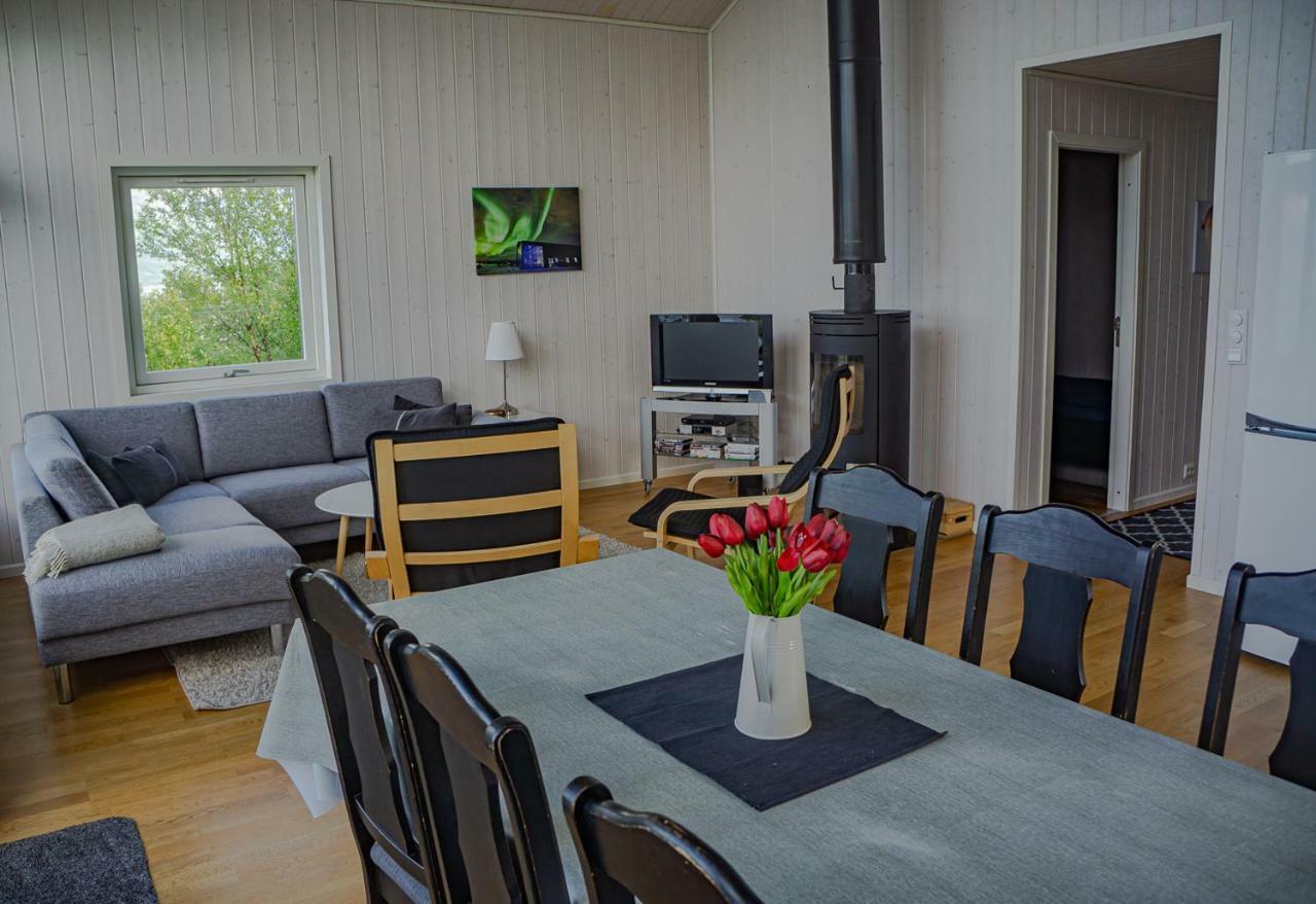 Lyngseidet Aurora View Cabin מראה חיצוני תמונה