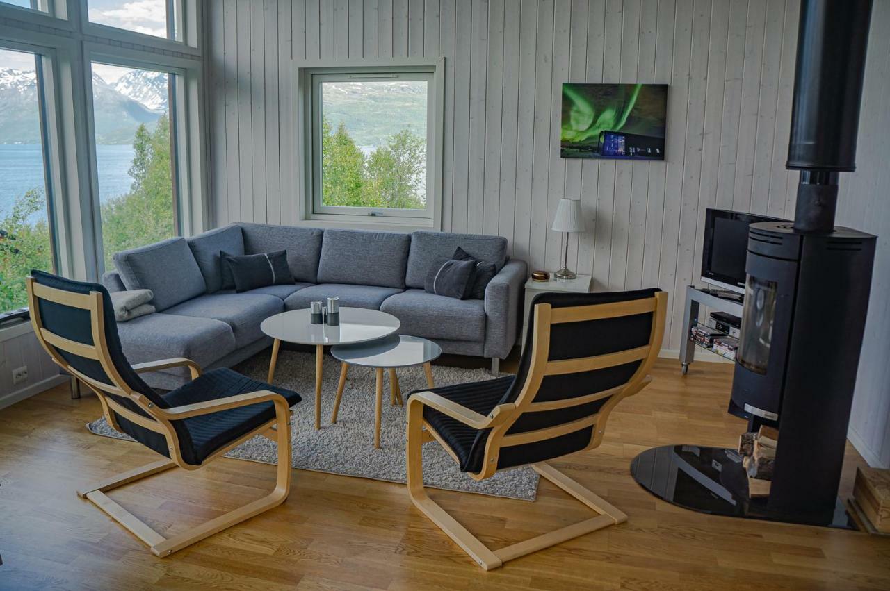 Lyngseidet Aurora View Cabin מראה חיצוני תמונה